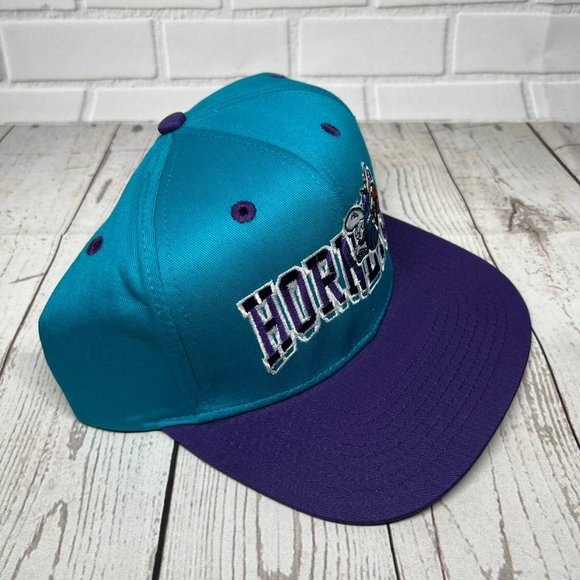 Vintage Charlotte Hornets NBA Adidas Hat Snapback Cap New Men - Picture 3 of 7